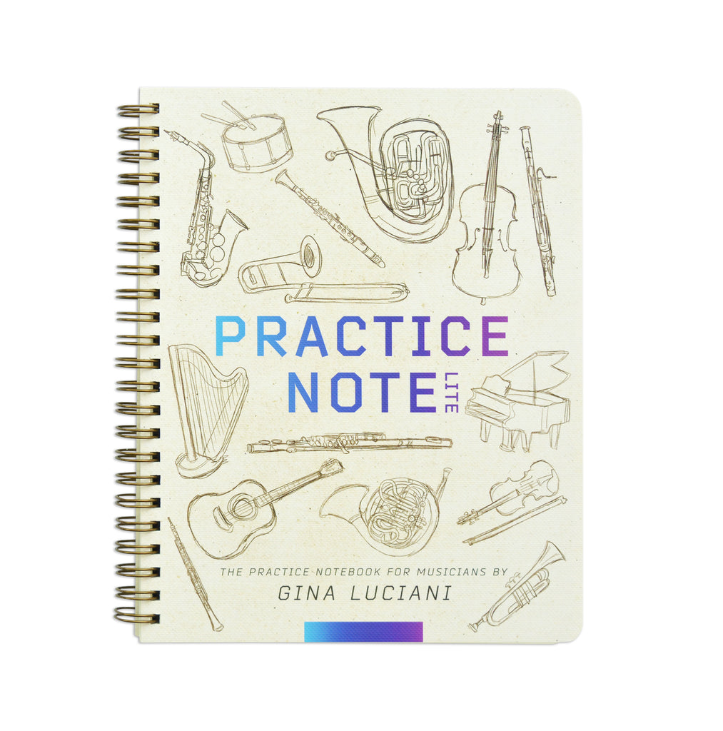 Practice Note Lite, The Practice Book for Musicians